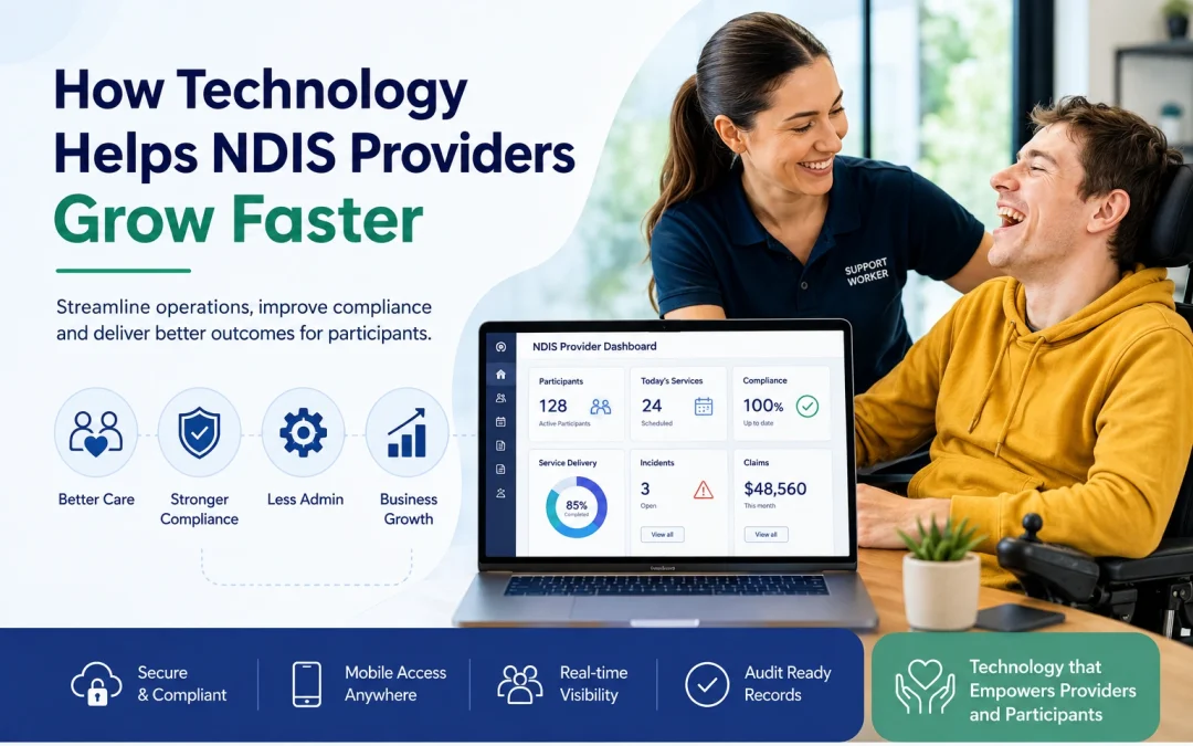 How Technology Helps NDIS Providers
